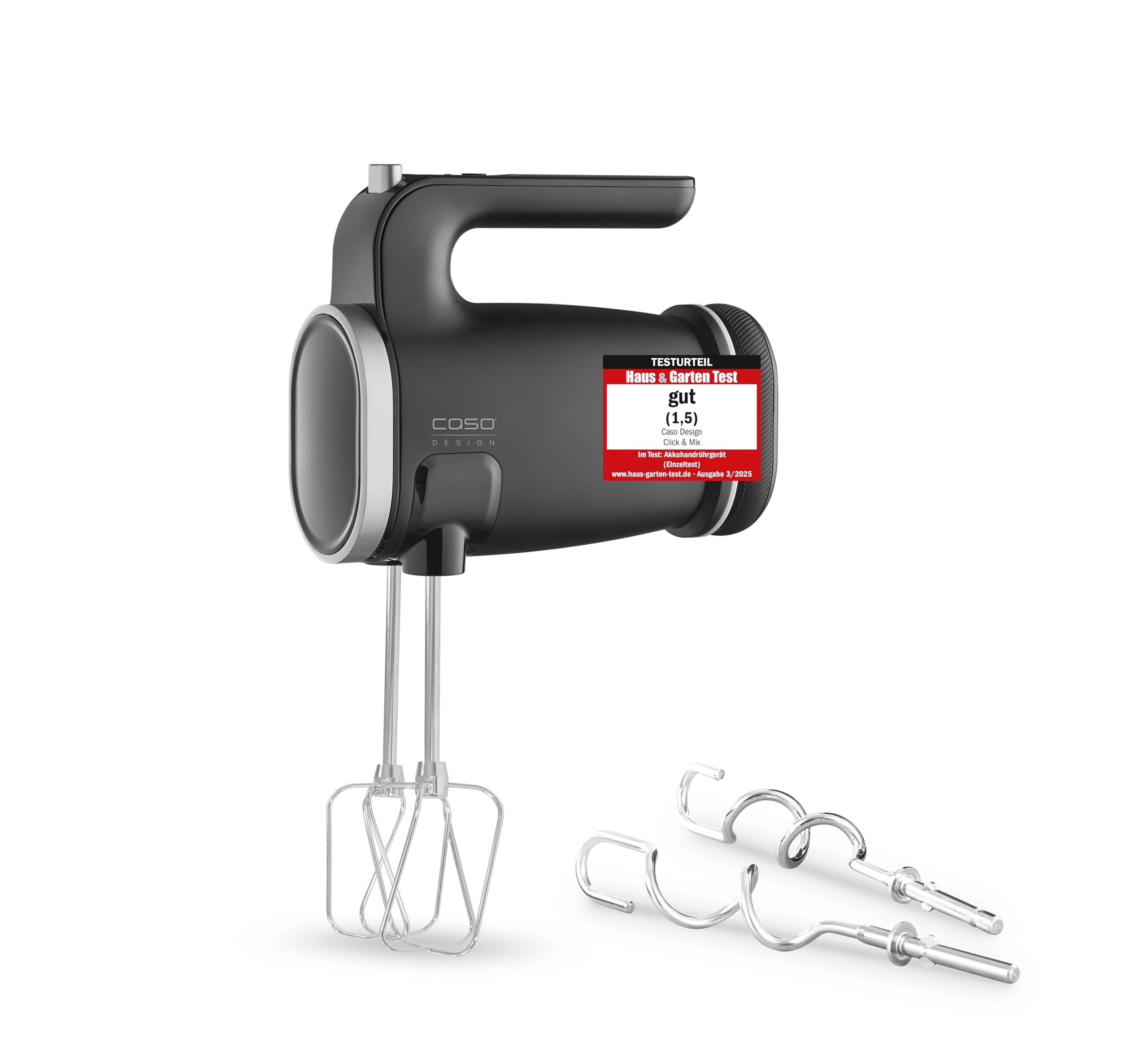 CASO Click & Mix - kabelloser Handmixer
