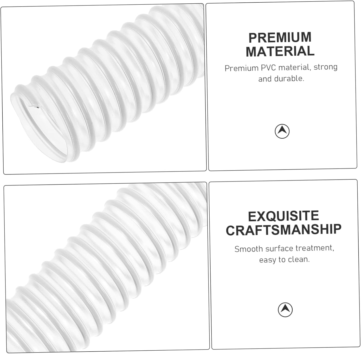 ABOOFAN Vacuum Hose Extension for Industrial Vacuum Cleaners Hotel Guesthouse Wash