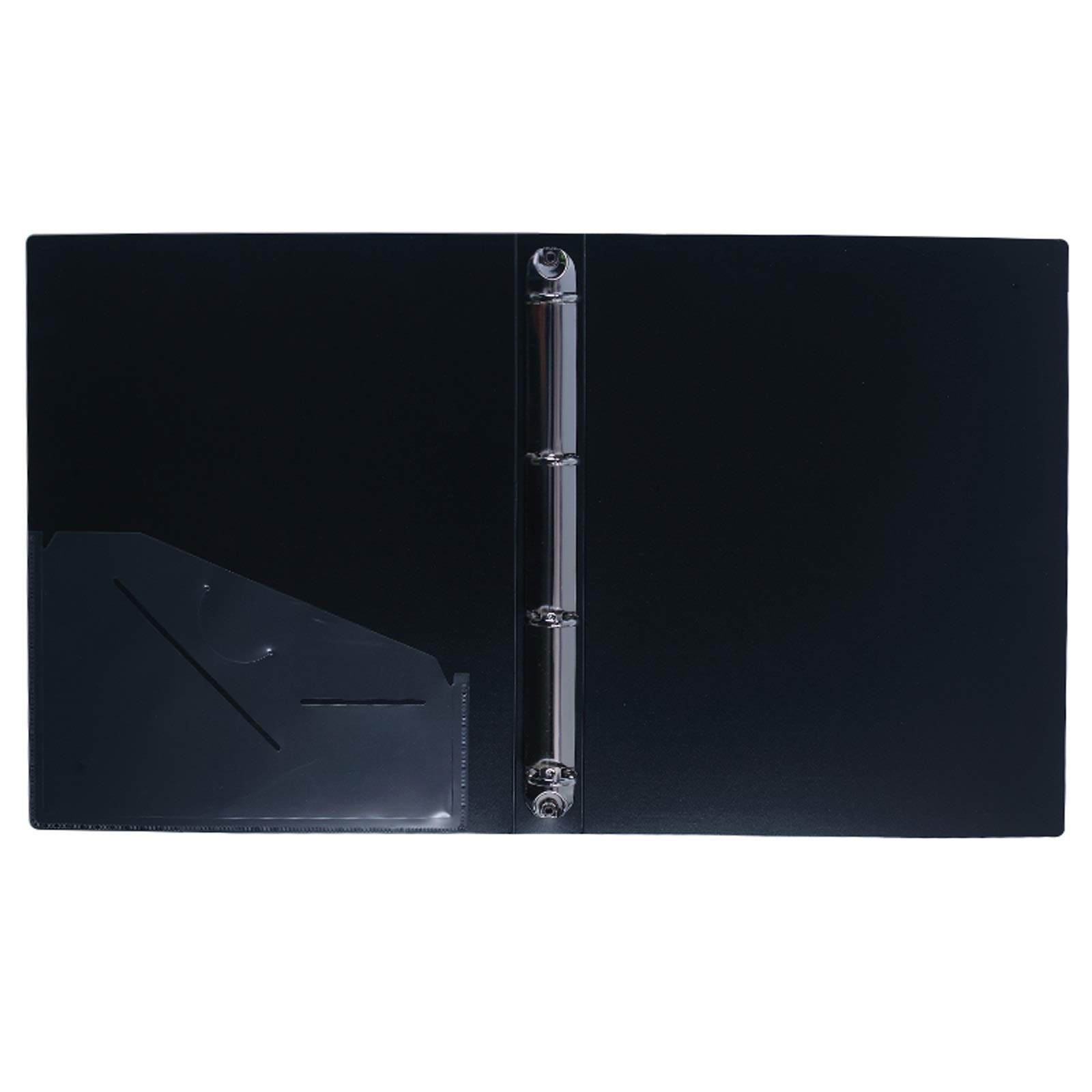 Cartella Portadocumenti espandibile Cartelle O-Clip a4 e Lettere cartelle a 4 Foro Cartelle di archiviazione Dati PP File Gestione delle cartelle Binder con Tasche Inserire (10 Confezioni) Cartelline