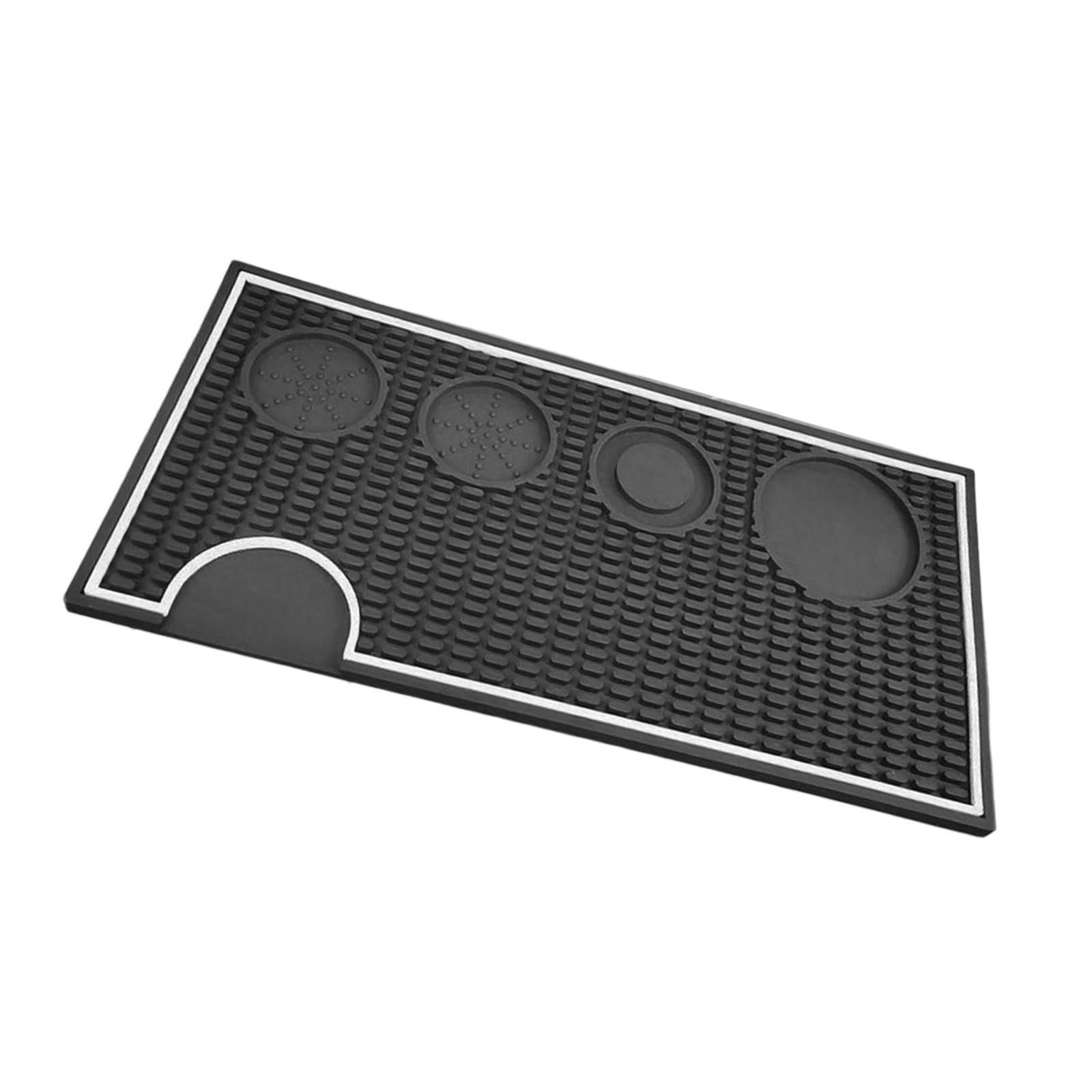 Tapis de bourrage expresso fini les rayures et la mouture sur le comptoir