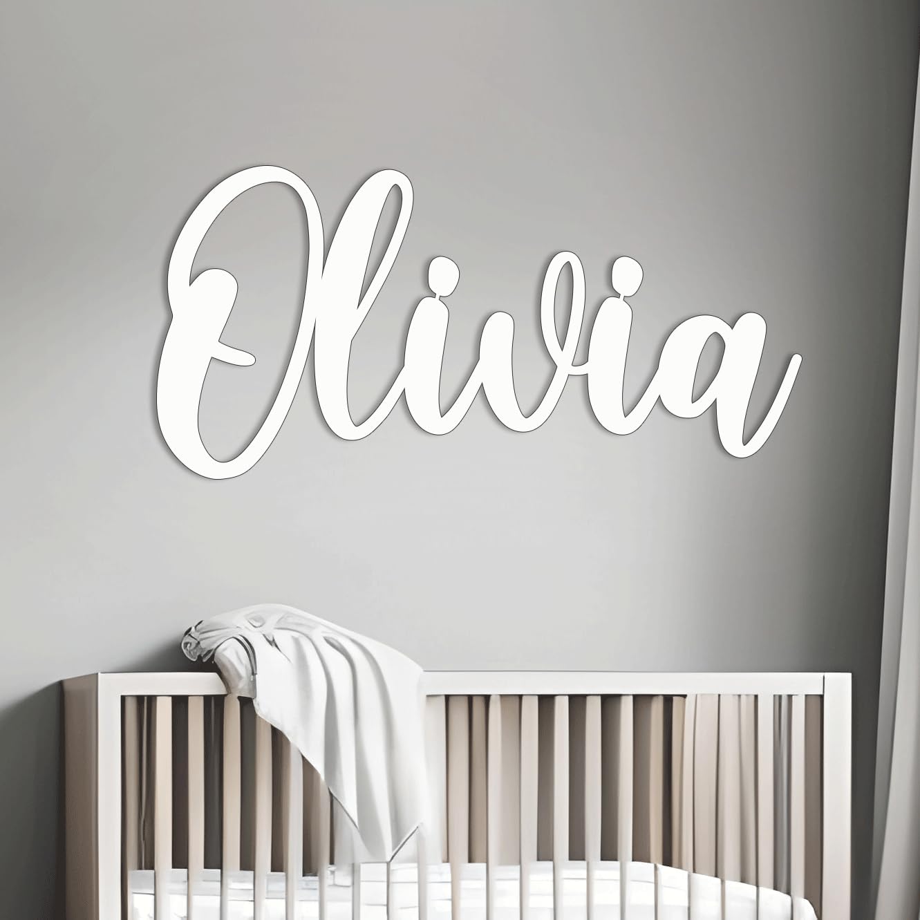 Wooden Name Signs | Personalized Wooden Name Signs and Letters | Customizable Home Decor | Surface Inspired - Image 2