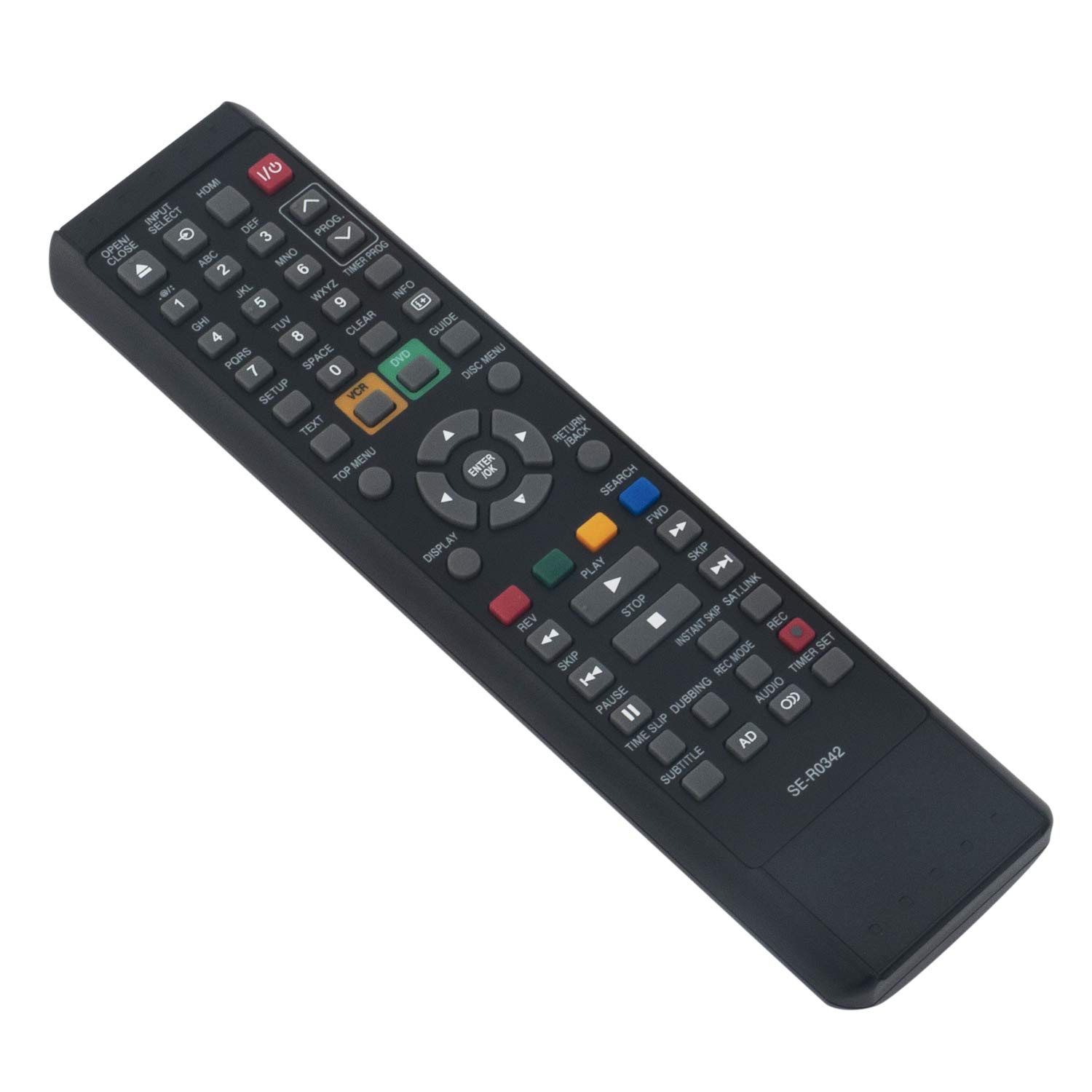 VINABTY SE-R0342 Replace Remote Control Fit for Toshiba DVD/Videorecorder SER0342 DVR19DTKB DVR19DTKB2 DVR20KB - Image 4
