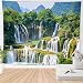 Daesar Arazzo Copridivano, Arazzo da Parete Hippie Multicolore Casgattoa E Foresta Telo Copridivano Fantasia 180x230CM Arazzo Poliestere