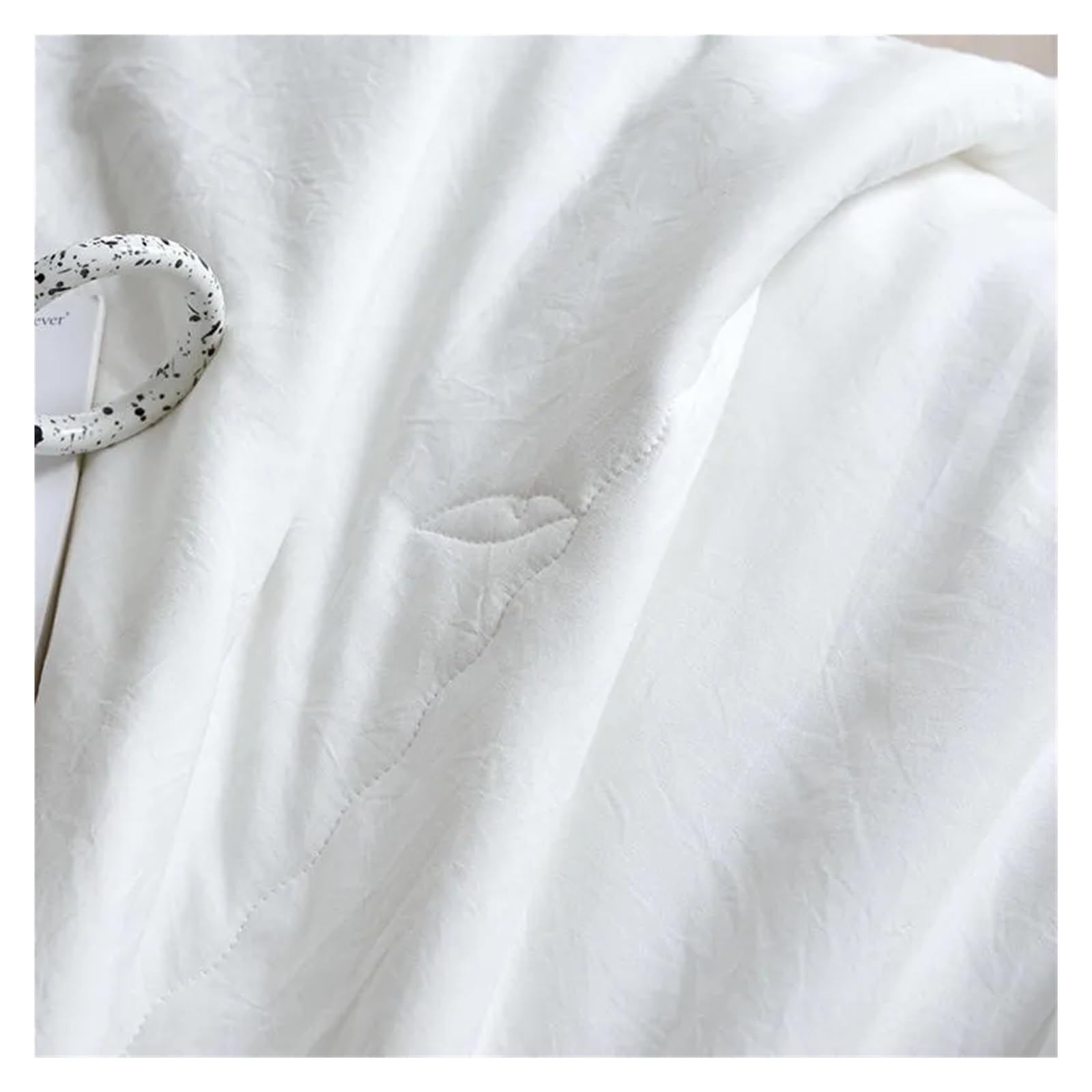 ADovz 4 pezzi estate trapunta sottile coperta lenzuolo piatto fodere for cuscini, 100% cotone leggero traspirante lavabile in lavatrice morbido e confortevole for il sonno,Lenzuola