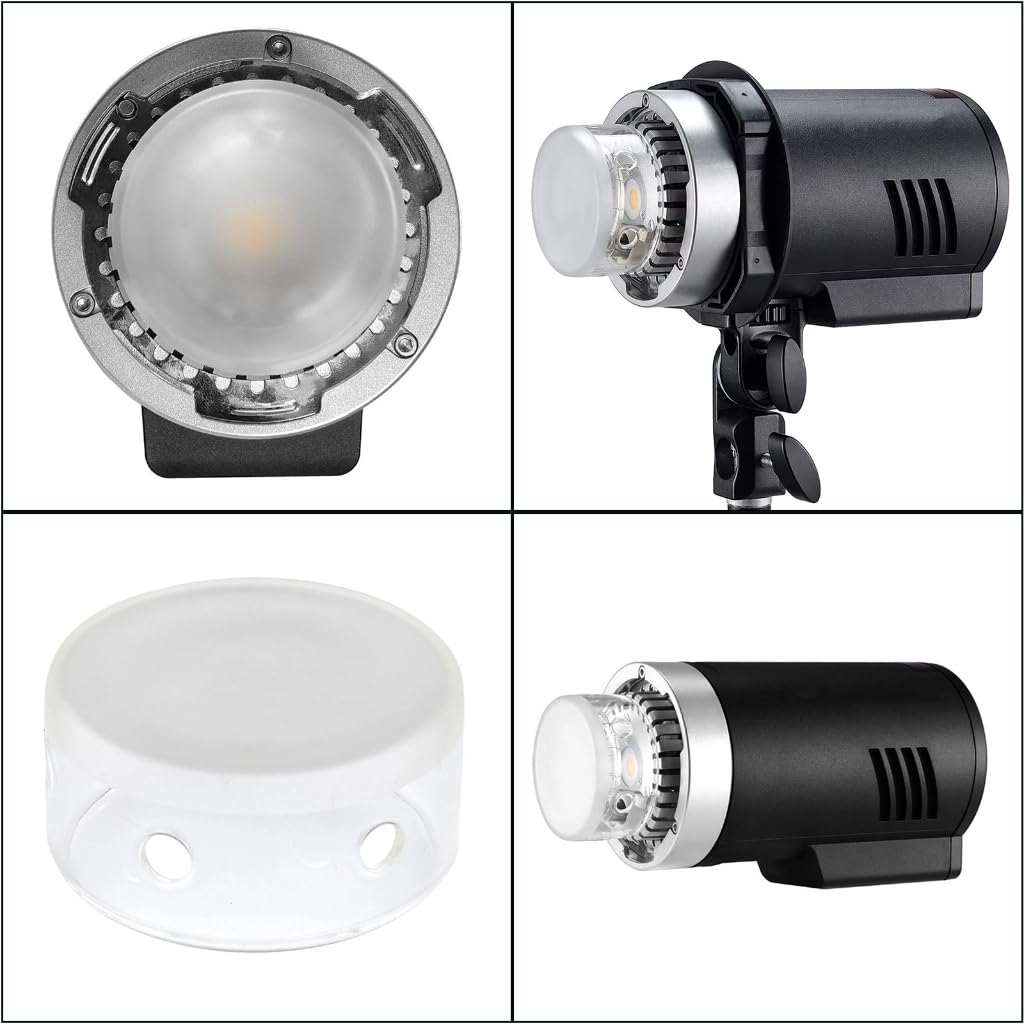Szklana osłona lampy błyskowej osłony kopuły do akcesoriów do aparatu AD300Pro