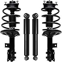 Vista 11 de Detroit Axle - Amortiguadores de puntales para Kia Optima 2011 2012 2013 [construido en Corea, con suspensión deportiva] Puntales delanteros