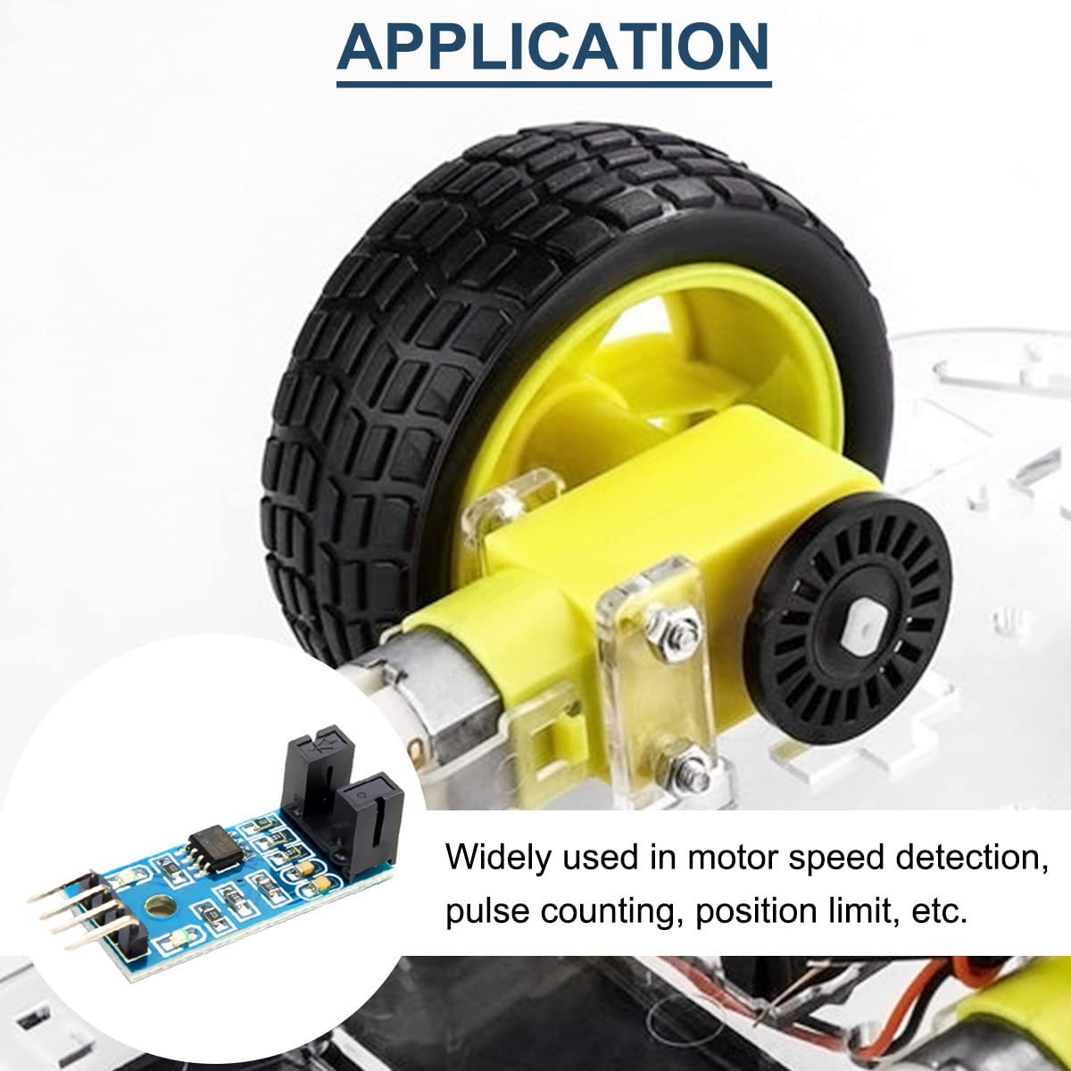 Snapklik.com : DAOKAI 5PCS LM393 Comparator Speed Sensor Module Slot ...