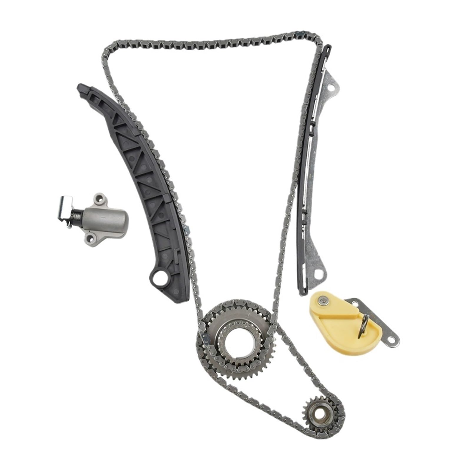 Kit de cadena distribución del motor Compatible con Nissan Juke 2011-2013 Compatible Sentra 2013-2018 L4 1.6L Kit de calado de distribución