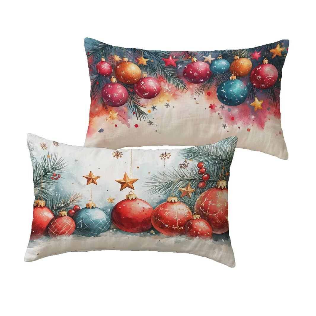 Housse coussin 40x70 bleu impermeable velours pour decoration salon jardin