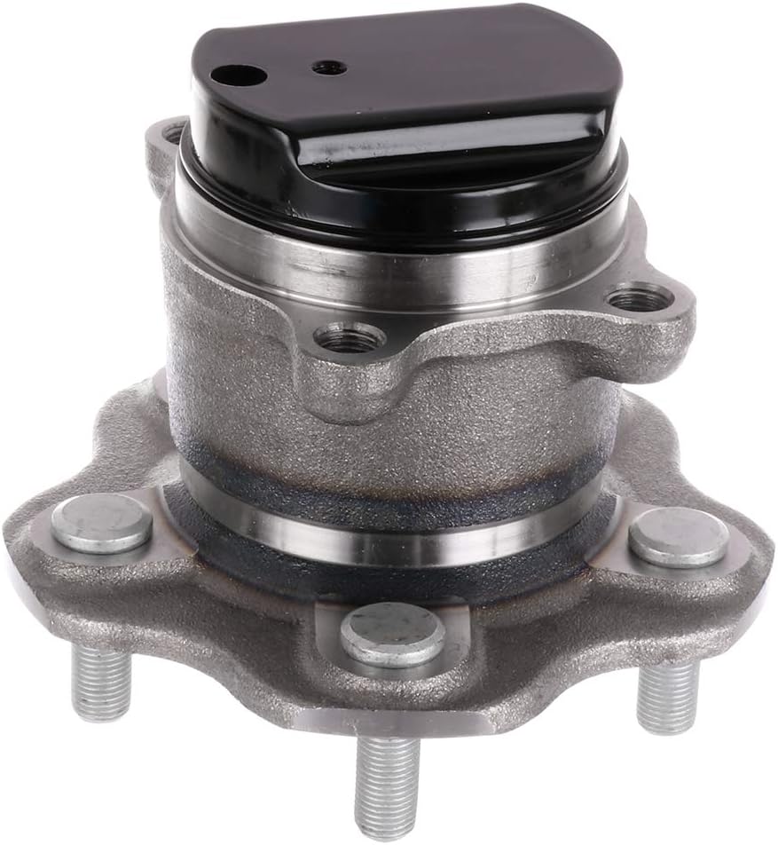 512534 Rear Wheel Bearing and Hub Assembly compatible with 2017-2019 For Nissan Qashqai, 2014-2019 For Nissan Rogue, 2017-2019 For Nissan Rogue Sport 5 Lugs w/ABS