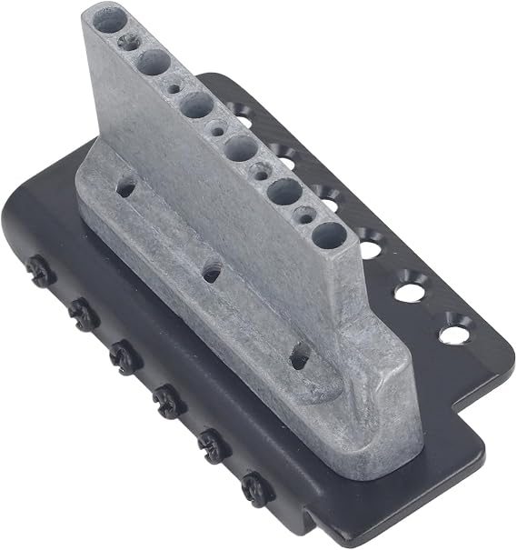 6 String Guitar Tremolo Bridge with Tools, Left Handed Vintage Tremolo 6 Saddle Metal Bridge Replacement for Electric Guitar Accessories