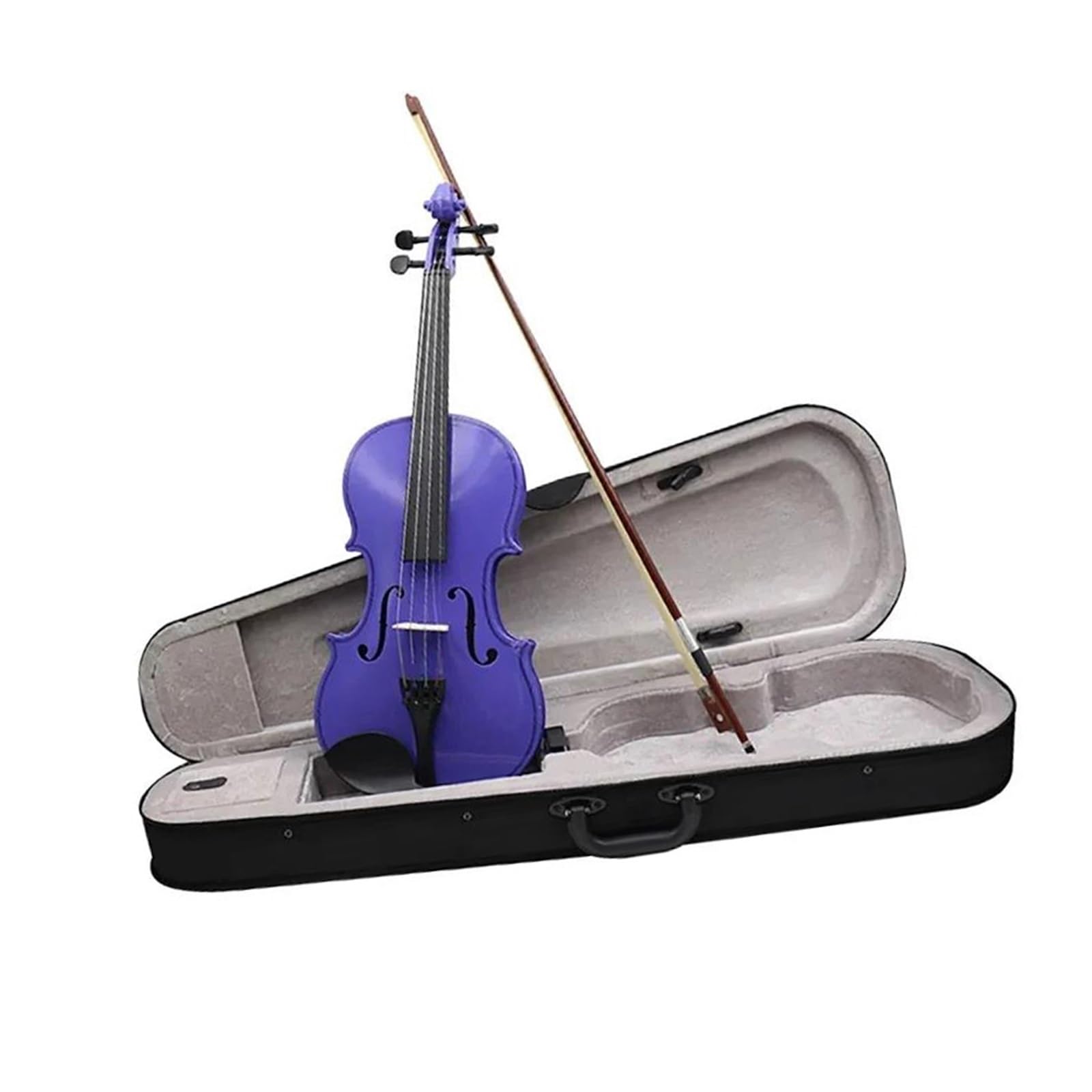 Amazon.com: Violin 4/4 Suitable For Beginners Purple Violin Set