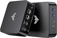 Vista 10 de KAMRUI Essenx E1 Mini PC, Mini Computadoras Alder Lake N97 (hasta 3.60 GHz), Mini Computadora de Escritorio, 16GB DDR4 512GB M.2 SSD, Computadora