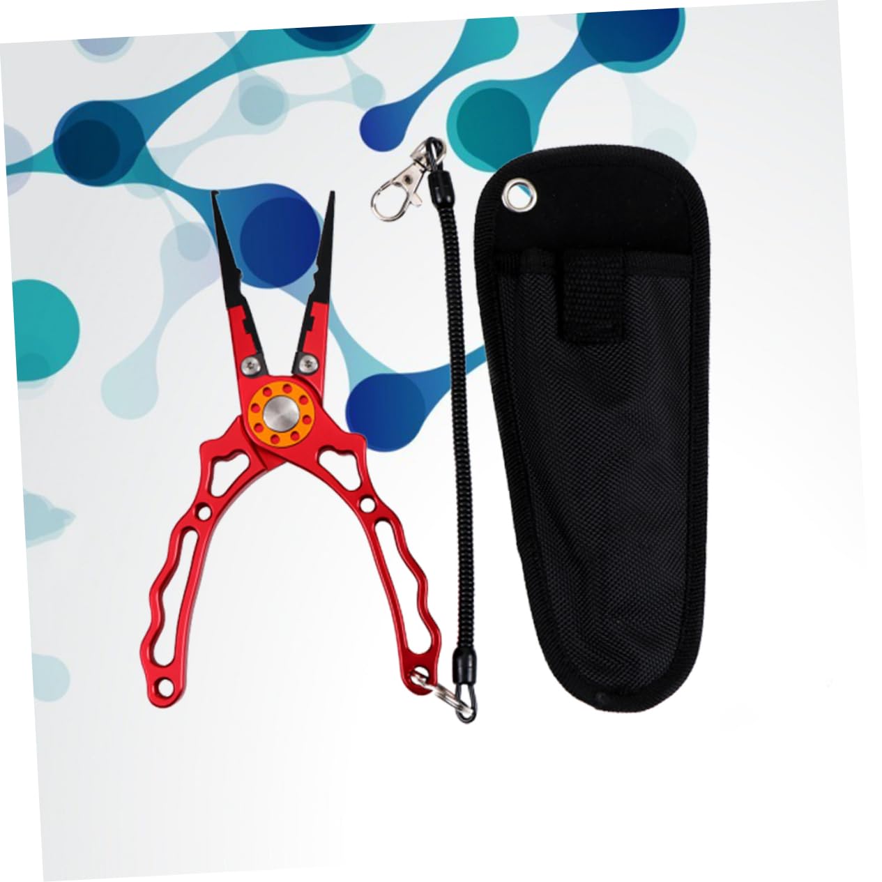 INOOMP Pinze Per La Pesca In Acqua Salata Strumenti Per Intrecciare Kit Di Pesca Dispositivo Di Rimozione Del Gancio Pinze Per La Rimozione Di Ganci Scissor Split Ring