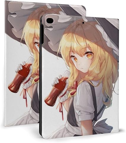 Amazon タブレットケース 東方幻想郷 東方project 魔理沙 2 Ipad 7th 10 2 Inch ケース Ipad Air3 Pro 10 5inch 専用カバー タブレットケース スタンド機能 軽量 薄型 高級puレザー製 耐衝撃 防水ケース 新型 衝撃 純正 本革 オートスリープ スリープ解除機能 傷つけ