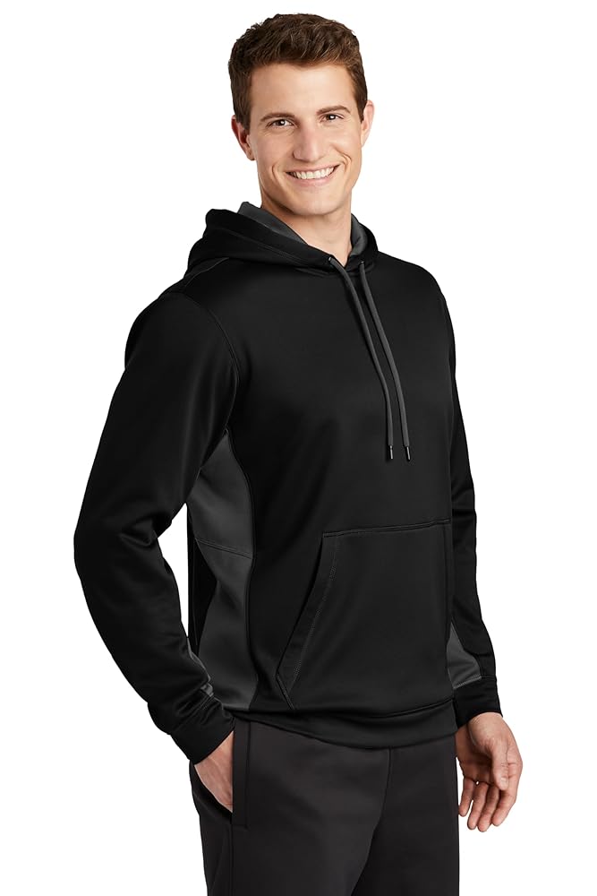 F.ILLUMINATEのSports Block Hoodie 全3色 Sport-Tek Tech Fleece Colorblock 1/4-Zip Hooded Sweatshirt