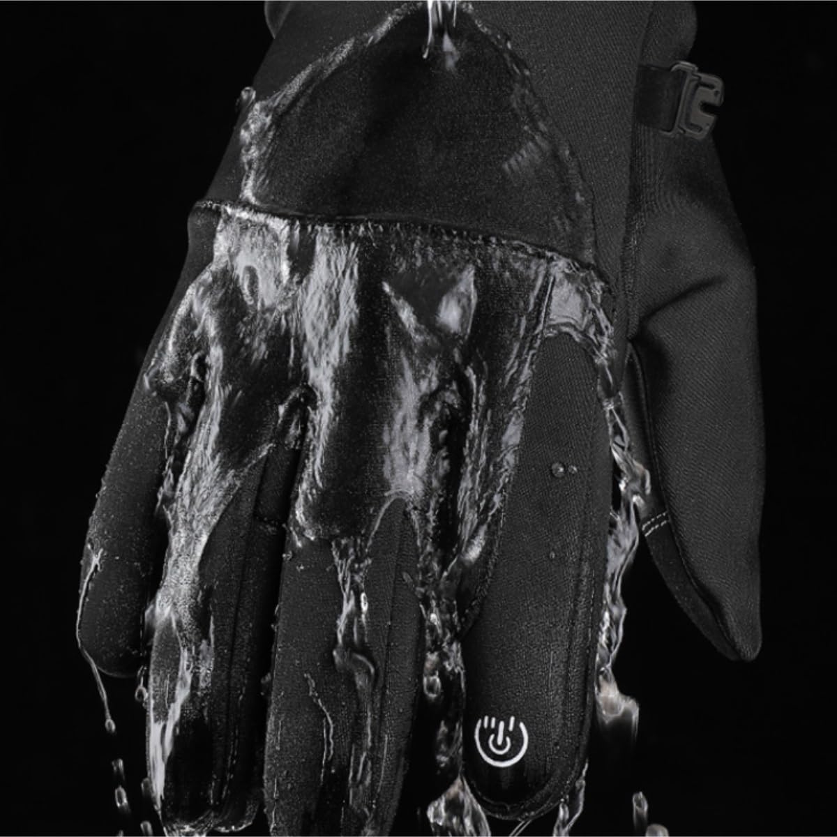 Ciclo Guanti Guanti da Uomo E da Donna, Guanti Invernali Caldi, Guanti da Ciclismo for La Stagione Fredda, Guanti Sportivi Uomini Donne