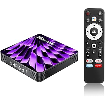 8K Android 14.0 TV Box 2026 HS86 PRO14 Android Box 2GB RAM 16GB ROM Internet TV Box RK3518 Chipset 2.4GHz 5.0GHz Dual WiFi6 HDR10 BT5 USB3.0 Ethernet LAN 3D HD Smart TV Box Bluetooth Remote Control