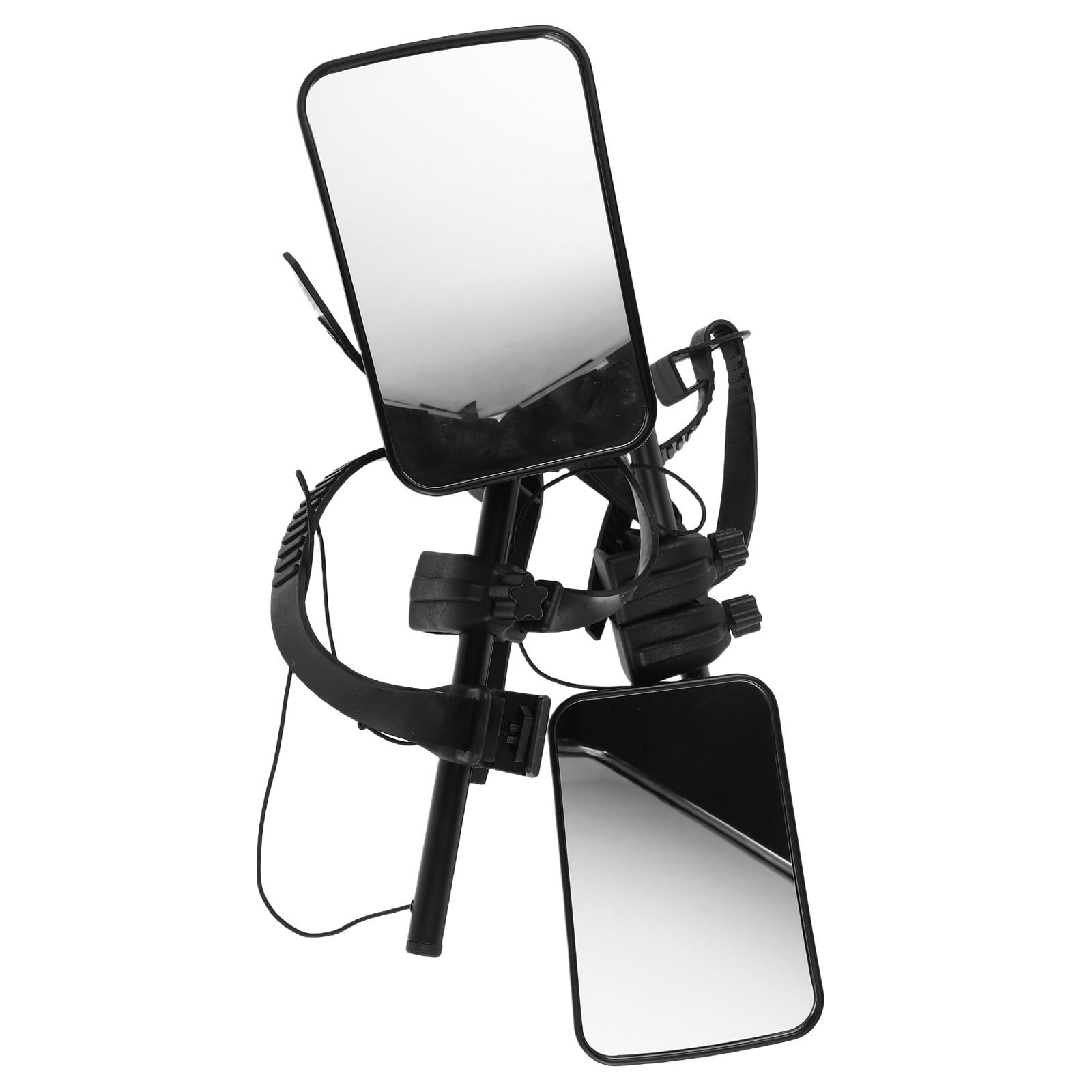 Espejos Extensibles para Remolcar Remolques Espejo de Remolque de Repuesto Negro Pp Abs Pa y Vidrio y Vehículos Todoterreno Elimina Puntos Ciegos en Carreteras Rugosas Aparcar