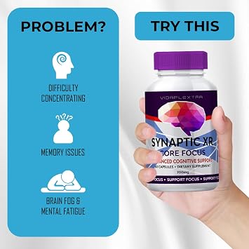 Synaptic XR - Synaptic XR Cognitive Capsules (2 Pack, 120 Capsules)