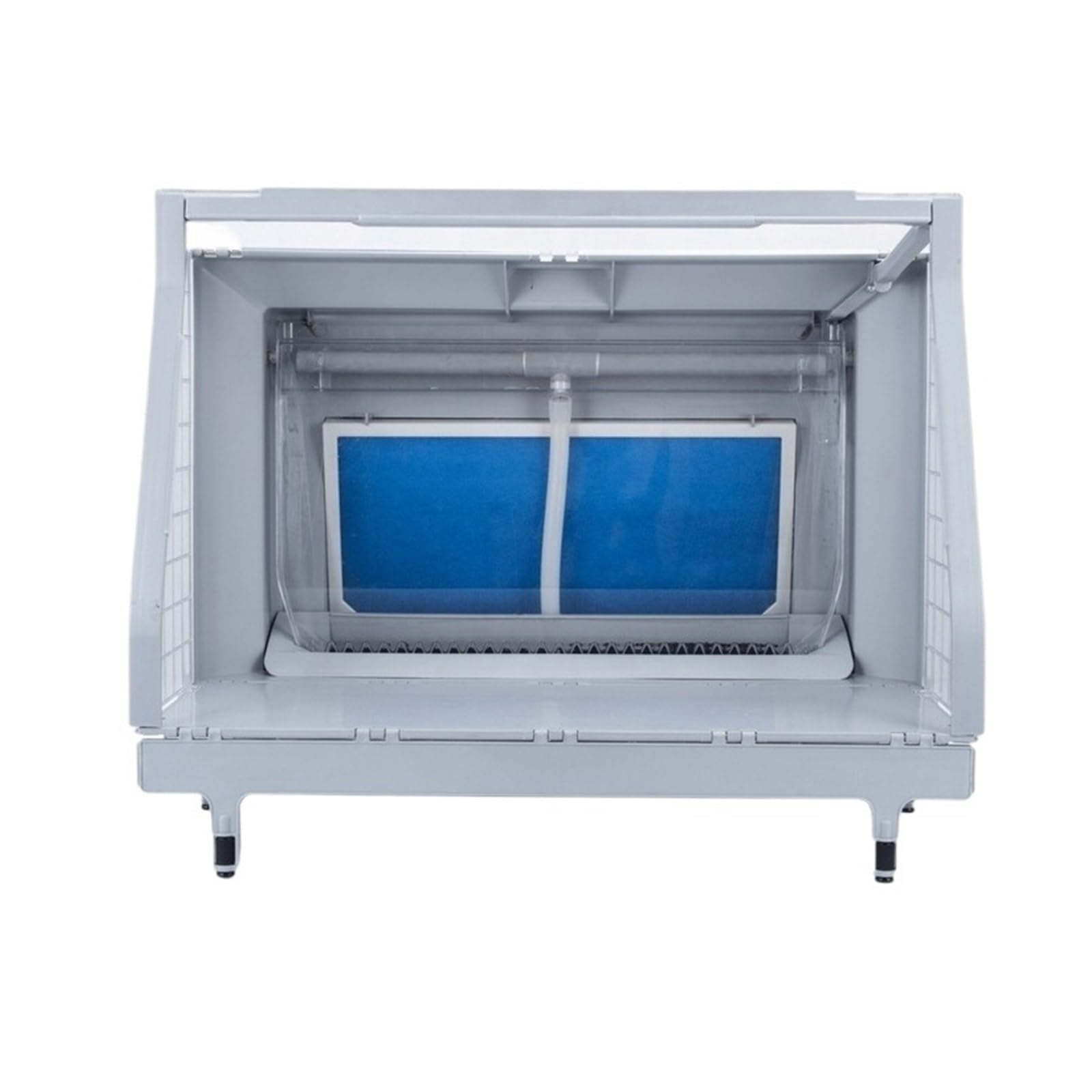 Cabina Di Verniciatura A Spruzzo For Aerografo A Cortina D'acqua For Aerografia Con Filtro 3 Luci A LED For Modellismo E Hobby