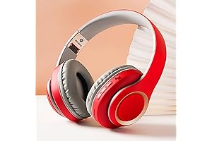 Updated Bluetooth Headphones Over Ear: Wireless Headphones with Microphone for Unparalleled Audio Experiences