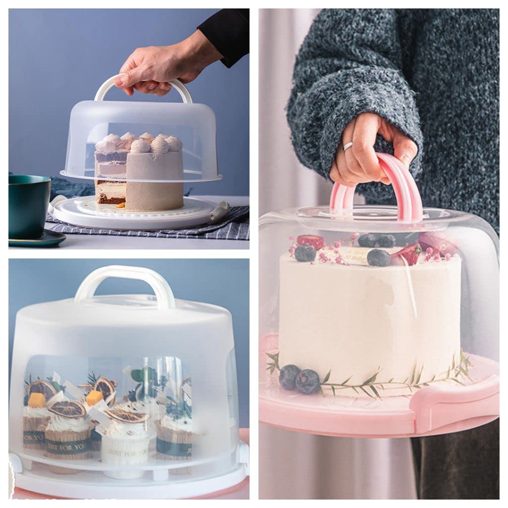 Cake Carrier Box - Transport Desserts & Cupcakes -3