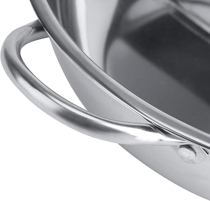 Olla Divisoria de Acero Inoxidable para Cocina de Inducción 11L miniatura 6