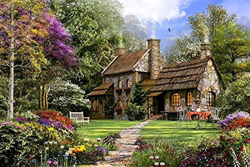 Pintar por números para adultos, kit de pintura al óleo de bricolaje dibujo pinturas acrílicas con 3 pinceles y pinturas para niños principiantes-16 x 20 pulgadas (sin marco)