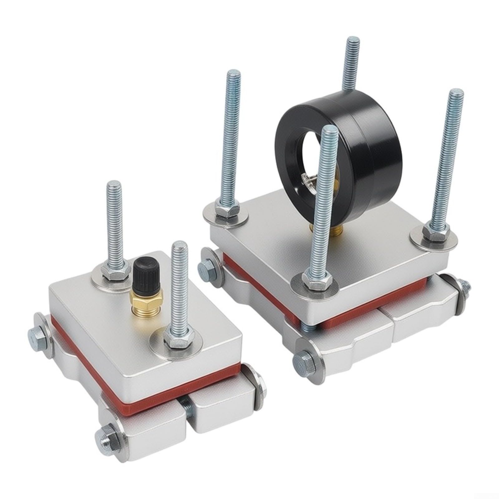 2-Takt Auspuff Dellen Reparatur Kit mit Manometer 0-100 PSI für Motorrad für atv Dirt Bike Scooter 125cc-300cc