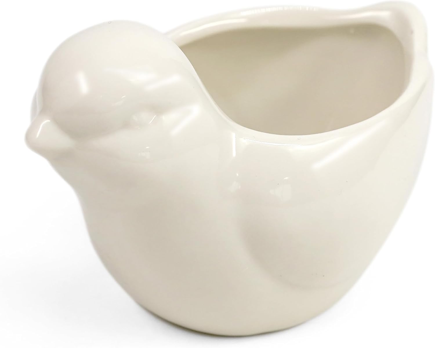 ornerx Ceramic Bird Shaped Succulents Planter Pot