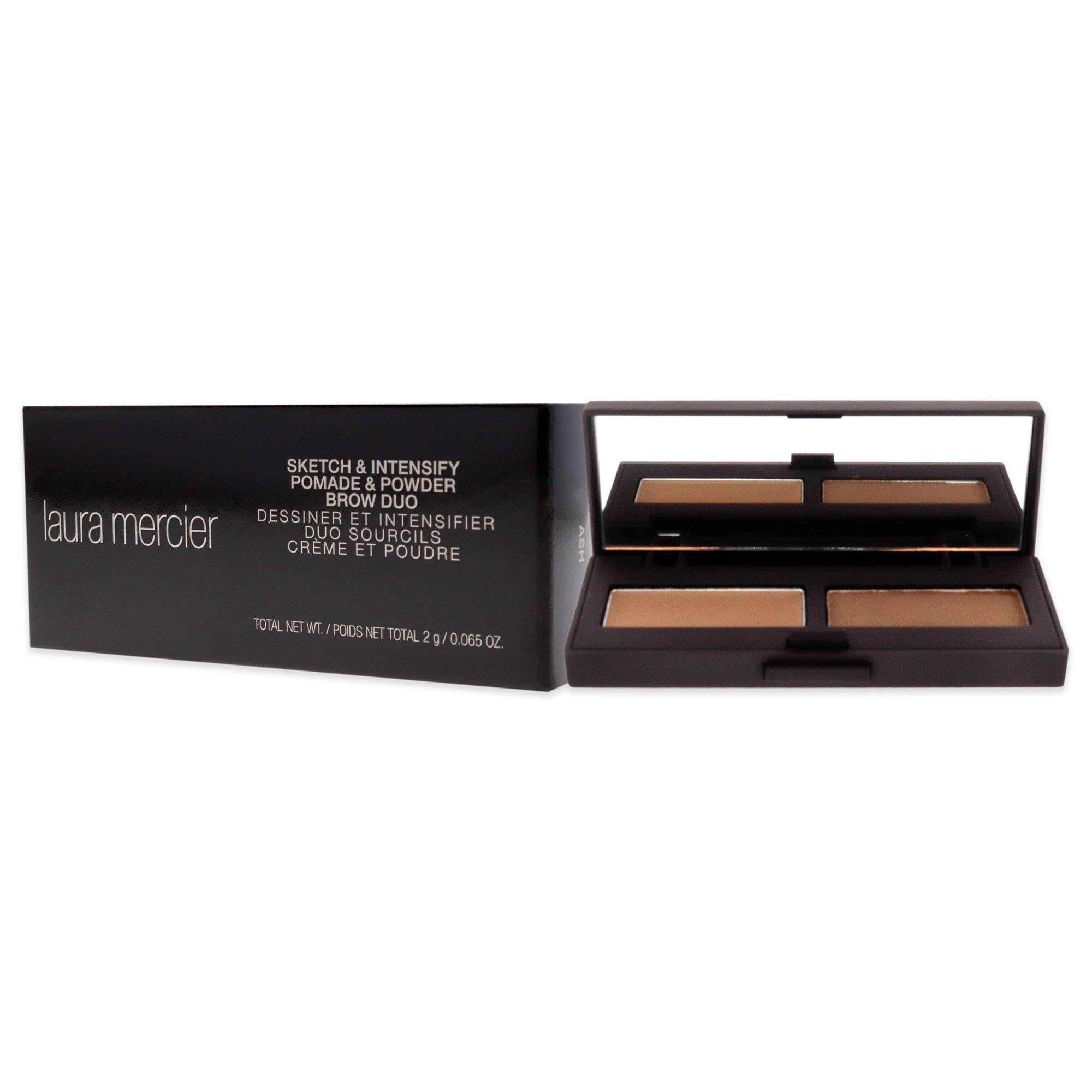 Amazon.com: Laura Mercier Brow Powder Duo, Ash : Beauty & Personal