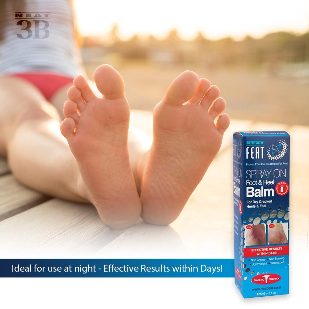 Neat Feat Balsamo Spray per Piedi e Talloni - 125 ml