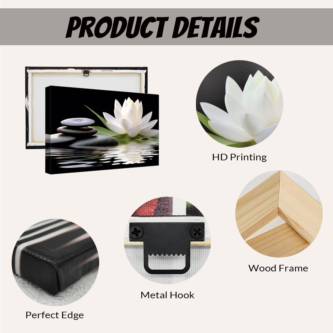 CXHOSTENT 4 Pieces Kitchen Canvas Wall Art Colorful Spices and Spoons Pictures Print Food Paintings Restaurant Decor Frame (Spices - 1, 8x8inchx4Pcs)