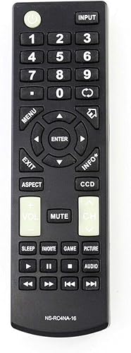 Miniatura 1 de AIDITIYMI NS-RC4NA-16 Reemplazo de control remoto para Insignia TV NS40D420NA16 NS-40D420NA16 NS43D420NA16 NS-43D420NA16 NS50D420NA16 NS-50D420NA16