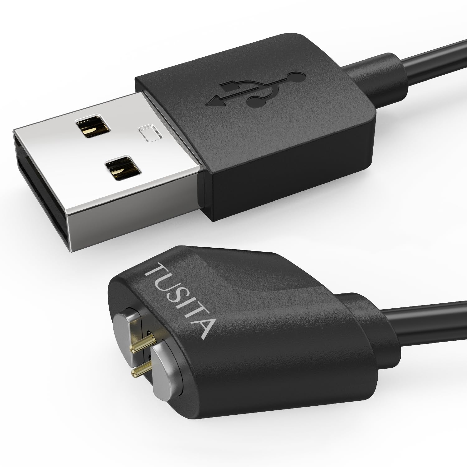 Adattatore di ricarica USB-C sostituisce Suunto ST-008 per cuffie - magnetico, nero | 889004308