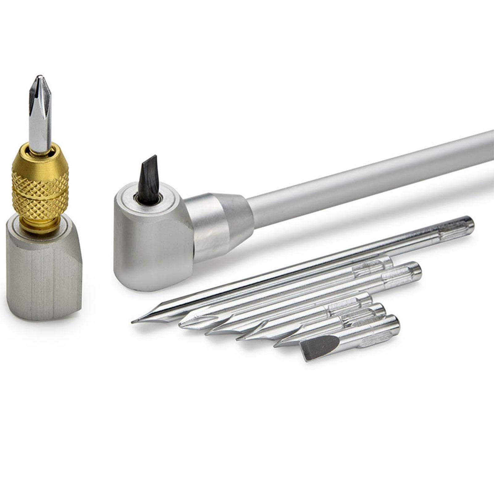 Milageto Juego Ajuste Carburador Herramienta Tornillo Destornillador Kit Acero Carbón Incluye Caja Almacenaje Adecuado para Scooter Reparación Motor