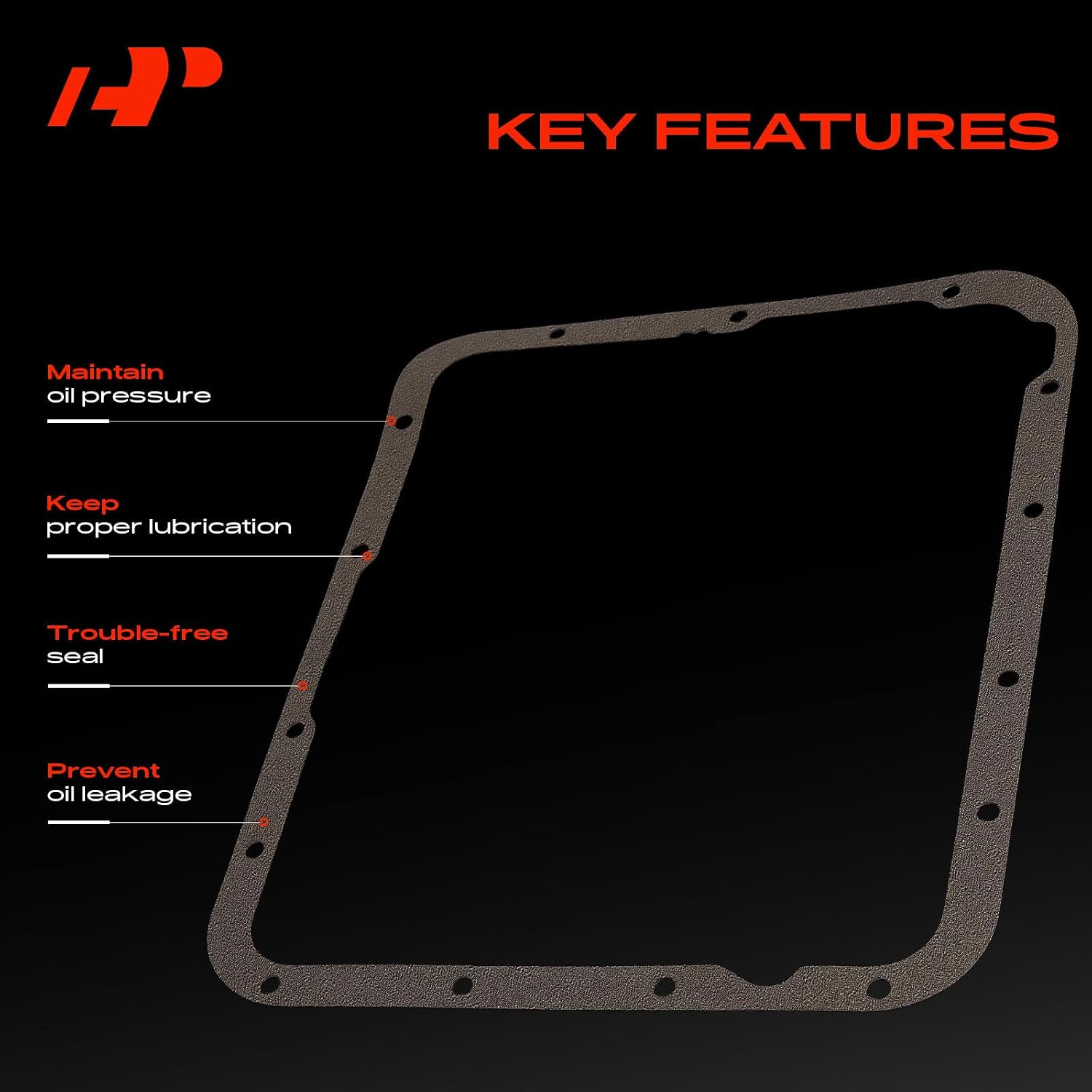 A-Premium Transmission Oil Pan Gasket Set Compatible with Hudson & Rambler