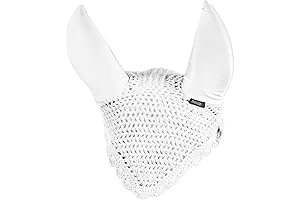 HORZE Supreme Silent Crochet Ear Bonnet : Equine Serenity in the Face of Noise