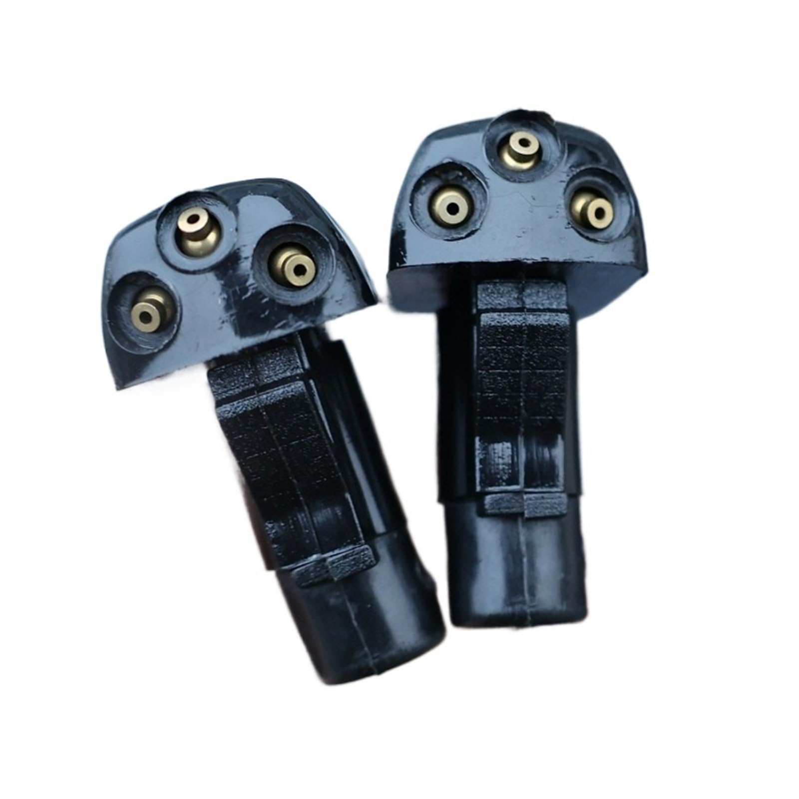 Pacgydk A Car Windshield Nozzles Car Windshield Wiper Washer Spray Nozzle Fits Most Models Dual Holes Water Jet(4Pcs)