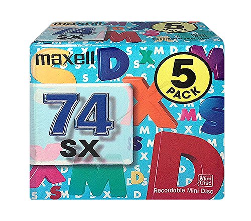 Amazon | maxell 音楽用MD(ミニディスク) 74分 5枚 SXMD-74.5P Amazon | maxell 音楽用MD(ミニディスク) 74分 5枚 SXMD-74.5P