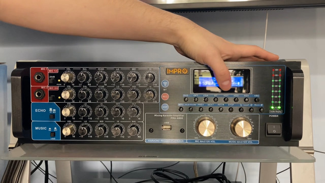 Amazon.com: ImPro PMA-6800 Karaoke Mixing Amplifier, 800W, HDMI