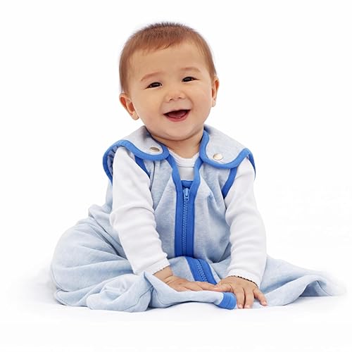 Vista 19 de rodar de bebé Deedee Sleep Lite bebé Saco de dormir, Gris, chicle