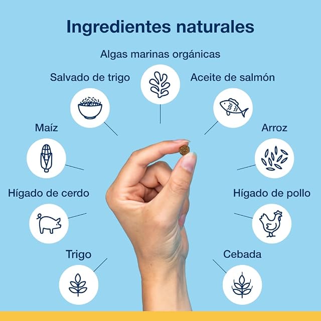 Foto 5 de 8 de ProDen PlaqueOff Pack Polvo para Gatos 40g y Bocados Dentales para Gatos 60 g Sabor a Salmón