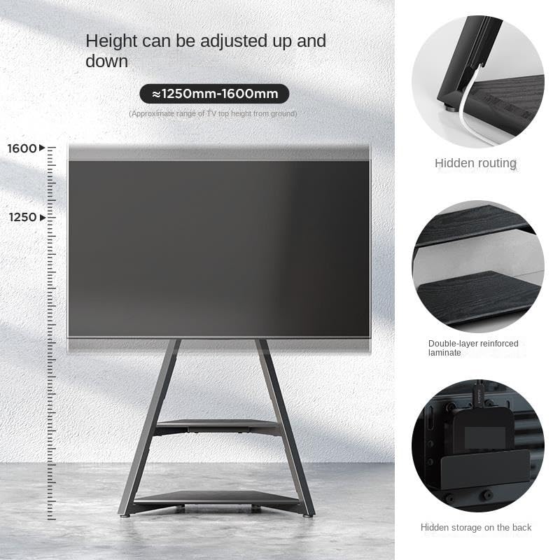 Soporte móvil universal para TV de 32 a 65 pulgadas miniatura 6