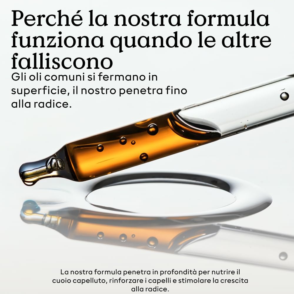 Health Routine Hair Complete Oil – Olio per Capelli Rosmarino e Ricino, 3 Pack