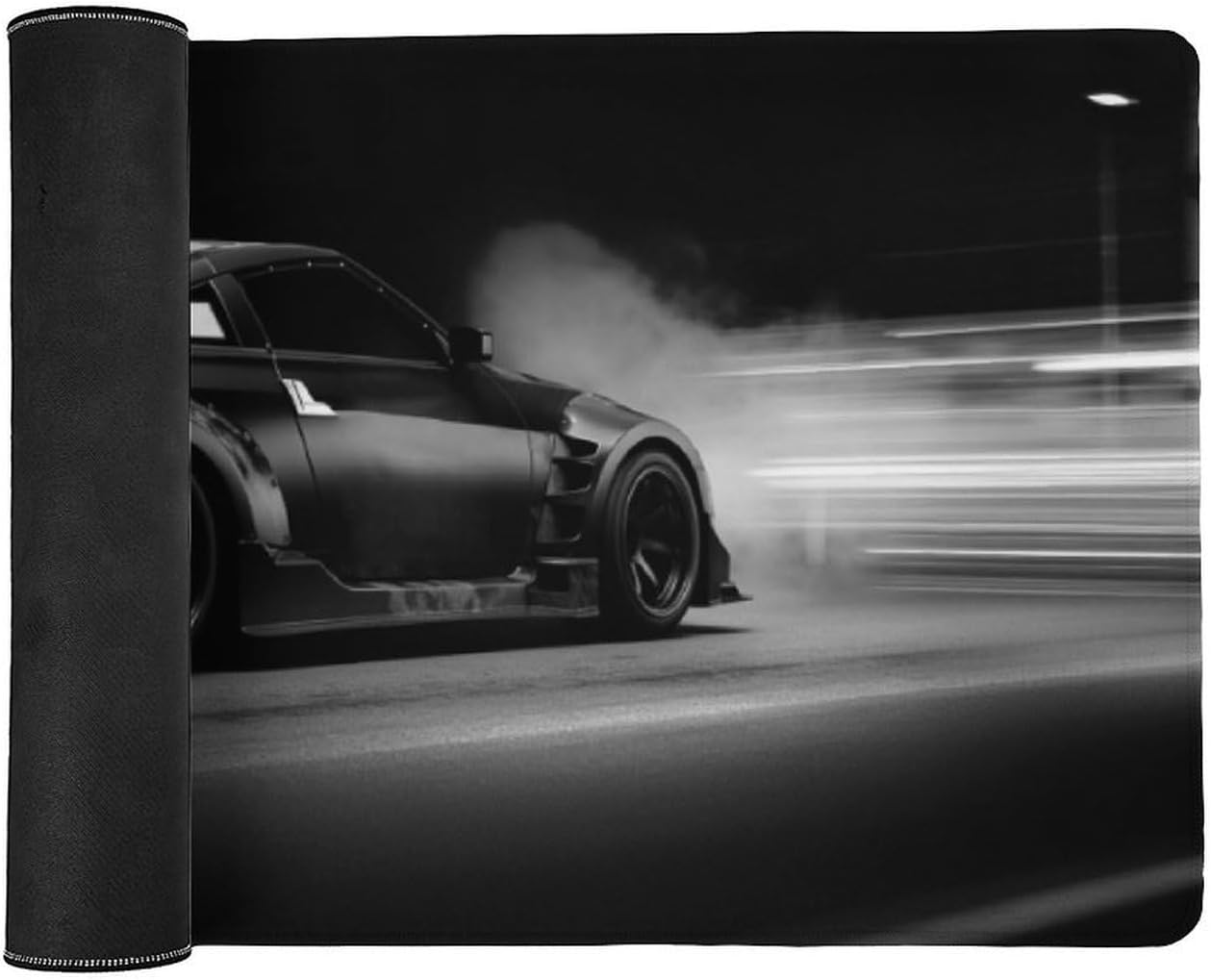 Z350 JDM Car Racing Balck Gaming Mouse Pad Large Non-Slip Rubber Desk Mat Keyboard Computer Pad for Home Office 40x90cm - Image 3
