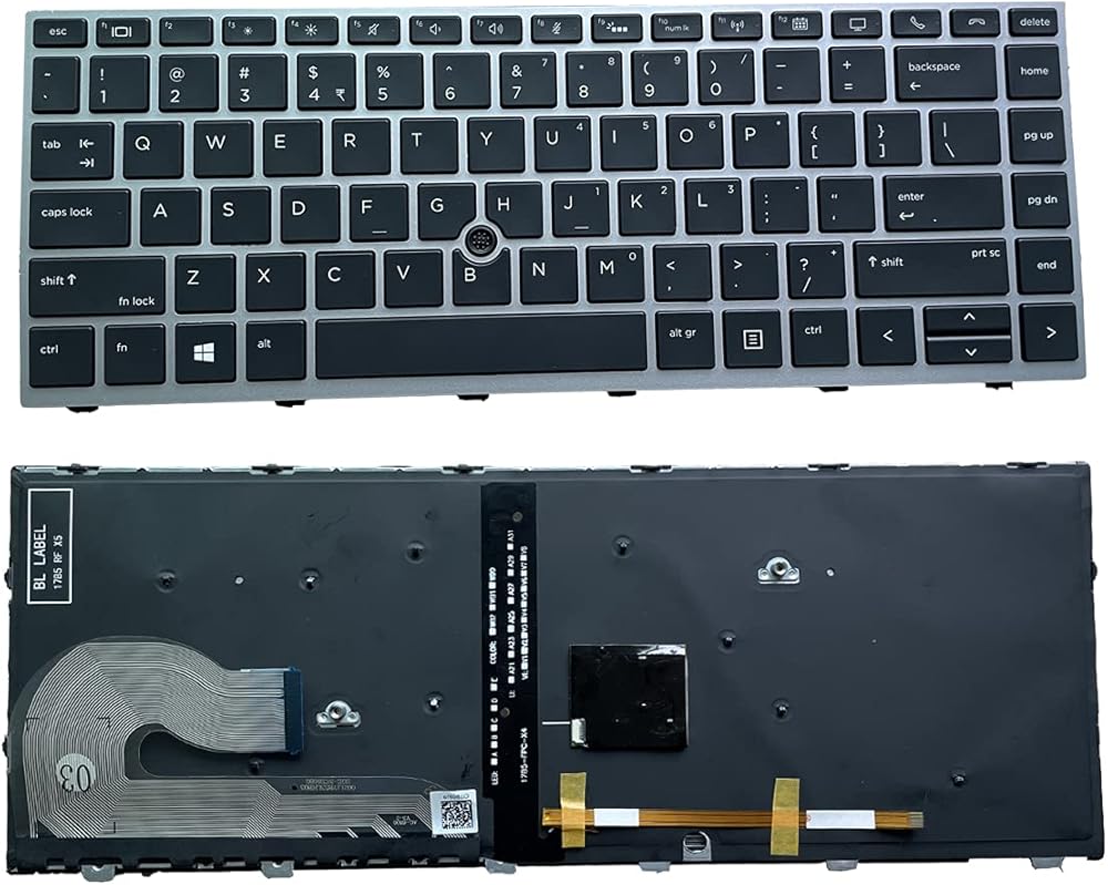 Touche De Clavier AZERTY Pour HP EliteBook 840/745 G5 G6 - Vendue à L'unité, Occasion