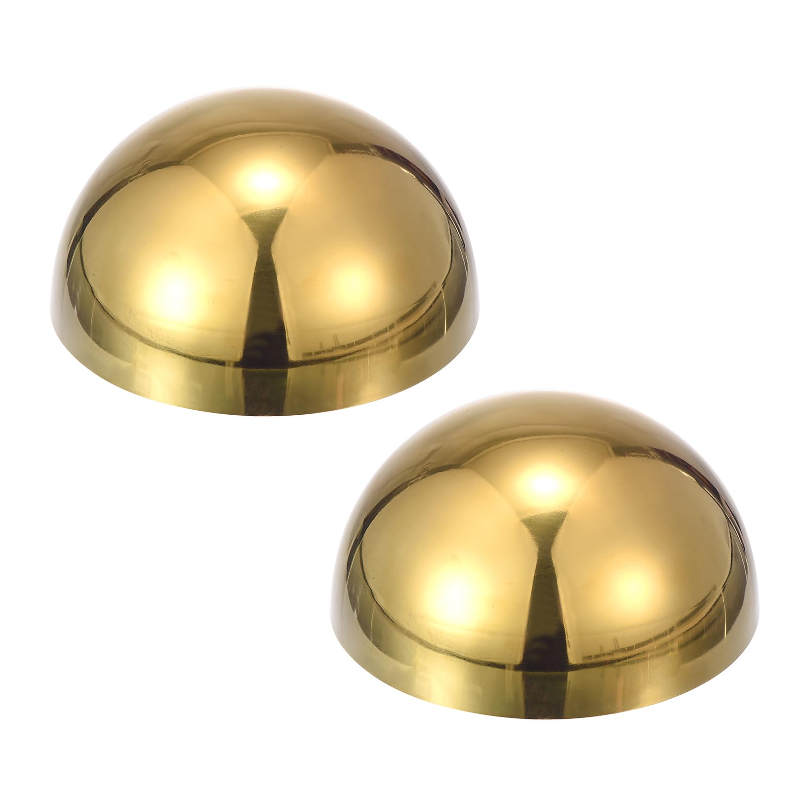 Sphère inox miroir 15cm décorative haut de gamme pour portail de jardin x2