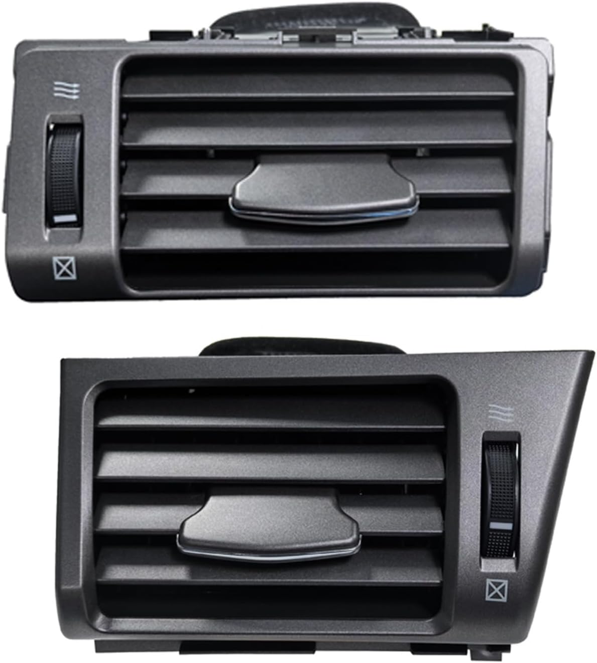 LingJieCopy Conditioning Vent Fit For Lexus LX570 LX450 LX460 2007-2017 board Outlet Penal conditioner Outlet(Black LH and RH)